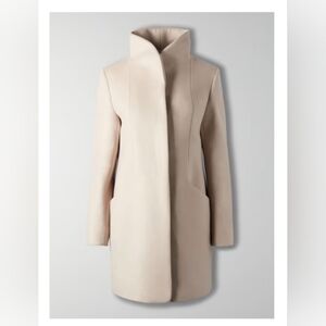 Wilfred Cocoon Coat, Small, Cashmere Wool
